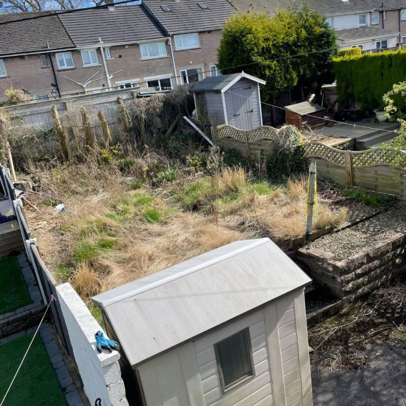 Before image - AFS Home & Garden Care services