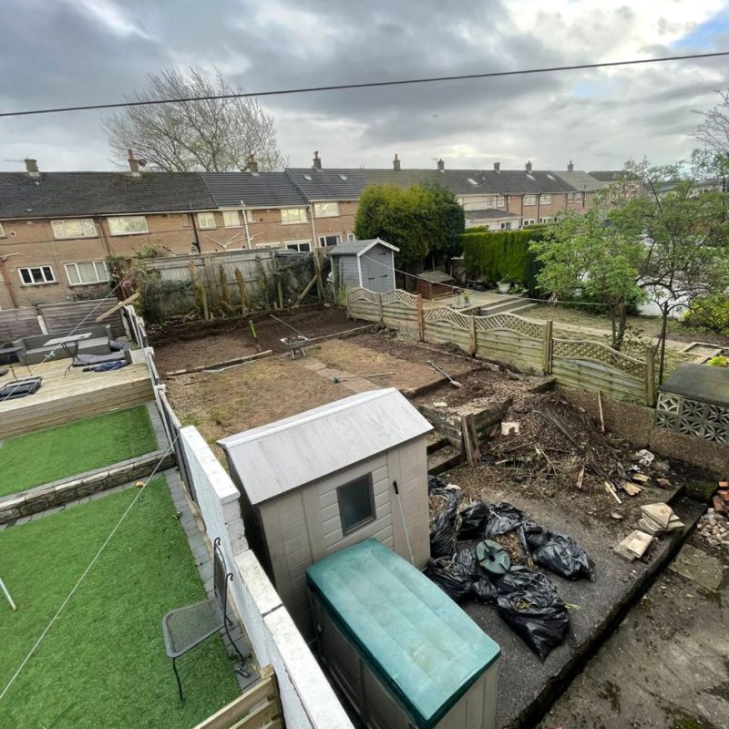 Before image - AFS Home & Garden Care services
